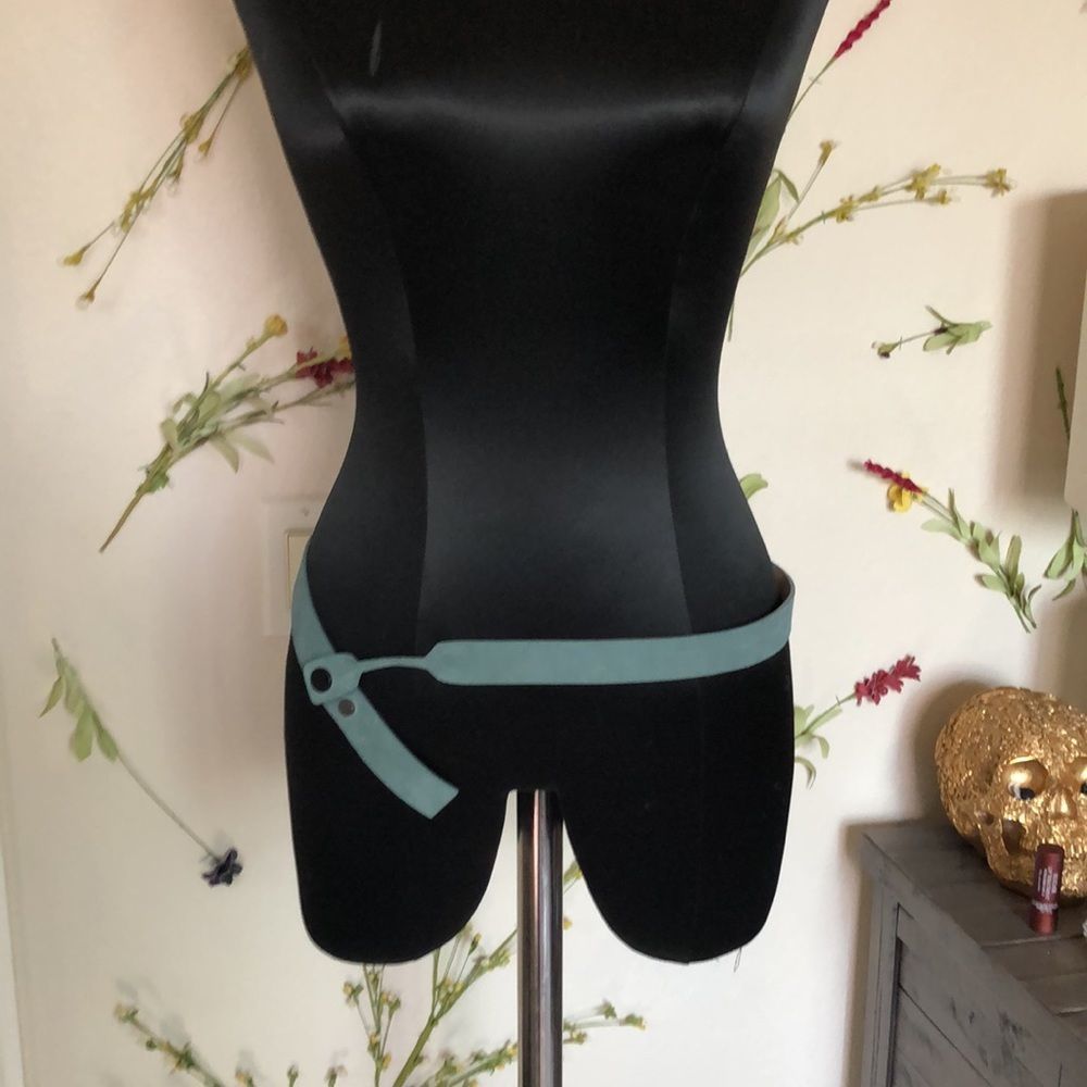 Balenciaga Sueded Leather Women’s Belt - Picture 2 of 7